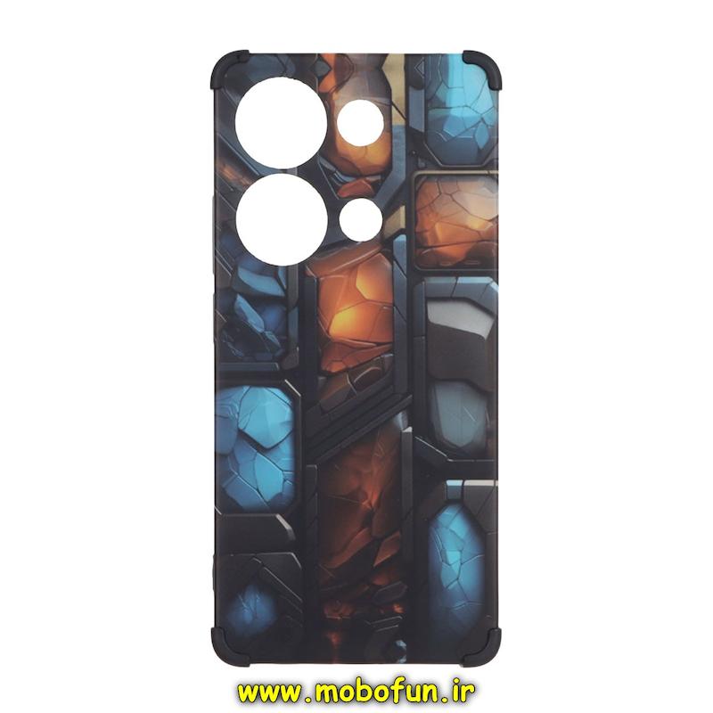 قاب گوشی Redmi Note 13 Pro 4G / Poco M6 Pro 4G شیائومی فانتزی هارد HARD ایربگ دار کپسولی محافظ لنز دار کد 24642