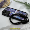 قاب گوشی Galaxy A15 سامسونگ طرح سیلیکونی Solid چرمی کبریتی محافظ لنزدار بند دار کنفی طرح فانتزی آبی کد 13916