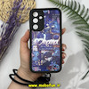 قاب گوشی Galaxy A35 سامسونگ طرح سیلیکونی Solid چرمی کبریتی محافظ لنزدار بند دار کنفی طرح فانتزی مشکی کد 13961
