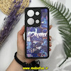 قاب گوشی Redmi Note 13 Pro 4G / Poco M6 Pro 4G شیائومی طرح سیلیکونی Solid چرمی کبریتی محافظ لنزدار بند دار کنفی طرح فانتزی مشکی کد 14095
