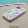 قاب گوشی iPhone 13 - iPhone 14 - iPhone 15 آیفون سیلیکونی پاک کنی طرح یونیکورن کیوت کد 25548