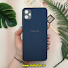 قاب گوشی Galaxy A05 سامسونگ اورجینال چرمی سخت Hard سوزنی محافظ لنزدار سرمه ای کد 14357