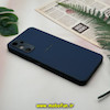 قاب گوشی Galaxy A05S سامسونگ اورجینال چرمی سخت Hard سوزنی محافظ لنزدار سرمه ای کد 14361