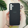 قاب گوشی Galaxy A15 سامسونگ اورجینال چرمی سخت Hard سوزنی محافظ لنزدار مشکی کد 14376