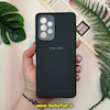 قاب گوشی Galaxy A53 سامسونگ اورجینال چرمی سخت Hard سوزنی محافظ لنزدار مشکی کد 14394
