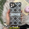 قاب گوشی iPhone 11 Pro Max آیفون طرح لاکچری بند دار اورجینال دستی CHRISTIAN DIOR محافظ لنز دار کد 25554