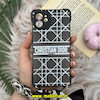 قاب گوشی iPhone 12 آیفون طرح لاکچری بند دار اورجینال دستی CHRISTIAN DIOR محافظ لنز دار کد 25555