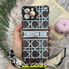 قاب گوشی iPhone 13 Pro Max آیفون طرح لاکچری بند دار اورجینال دستی CHRISTIAN DIOR محافظ لنز دار کد 25559