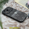 قاب گوشی iPhone 15 Pro آیفون طرح وینتر بلک Winter Black لاکچری گل نقره ای محافظ لنز دار کد 25568