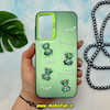 قاب گوشی Galaxy A25 سامسونگ طرح So CooL اورجینال عروسک برجسته خرسی آبنباتی سبز کد 14247