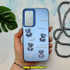 قاب گوشی Galaxy A54 سامسونگ طرح So CooL اورجینال عروسک برجسته خرسی آبنباتی آبی کد 14264