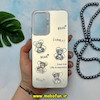 قاب گوشی Redmi Note 11 Pro 4G Global - Redmi Note 11 Pro 5G Global - Redmi Note 11E Pro 5G - Redmi Note 12 Pro 4G شیائومی طرح So CooL اورجینال عروسک برجسته خرسی آبنباتی نقره ای کد 14278