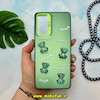 قاب گوشی Galaxy S20 FE سامسونگ طرح So CooL اورجینال عروسک برجسته خرسی آبنباتی سبز کد 14289