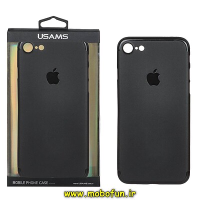 قاب گوشی iPhone 7 - iPhone 8 - iPhone SE 2020 آیفون ژله ای اورجینال USAMS مشکی کد 25741