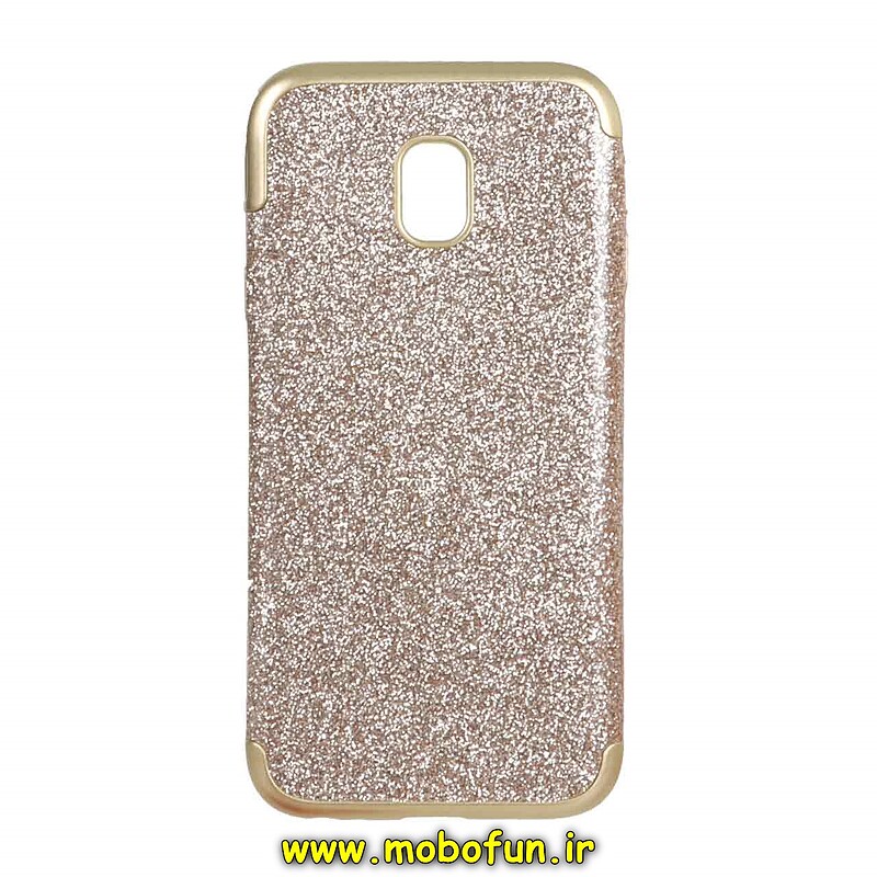 قاب گوشی Galaxy J3 Pro سامسونگ طرح ژله ای اکلیلی طلایی کد 25825