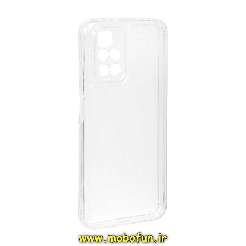 قاب گوشی (نوت 11 نسخه چین - Redmi 10 - Redmi 10 Prime - (21121119SC شیائومی طرح ژله ای شفاف بی رنگ SPACE ایربگ دار محافظ لنز دار کد 25945