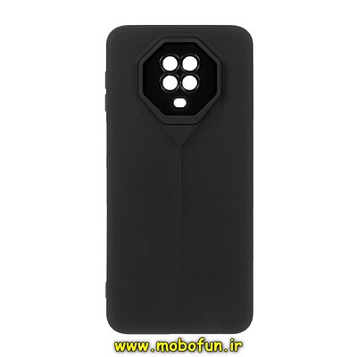 قاب گوشی Redmi Note 9s - Redmi Note 9 Pro شیائومی Porsche Design سیلیکونی ژله ای محافظ لنز دار مشکی کد 25978