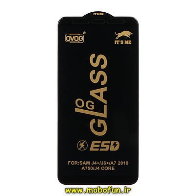 گلس گوشی شیشه ای ITS ME OG Glass سری OVOG ESD اورجینال برای Galaxy J4 PLUS / A7 2018 A750 / J4 Core / J6 Plus کد 26094