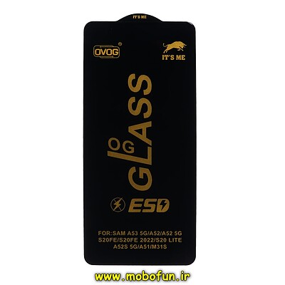 گلس گوشی شیشه ای ITS ME OG Glass سری OVOG ESD اورجینال مناسب برای گوشی های سامسونگ مدل Galaxy A51 / Galaxy A52 / Galaxy A52S / Galaxy A53 / Galaxy M31S / Galaxy S20 FE کد 26180