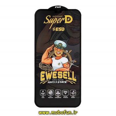 گلس گوشی شیشه ای EWESELL سری آنتی استاتیک ESD SuperD اورجینال برای iPhone 11 - iPhone XR آیفون کد 26220