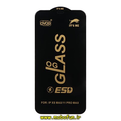 گلس گوشی شیشه ای ITS ME OG Glass سری OVOG ESD اورجینال برای iPhone 11 Pro Max - iPhone XS Max آیفون کد 26325