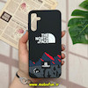 قاب گوشی Galaxy A15 سامسونگ سیلیکونی هارد سه بعدی برجسته محافظ لنزدار طرح The North Face کد 14458