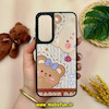 قاب گوشی Galaxy A35 سامسونگ طرح ضد ضربه هولوگرافیک چند بعدی لاکچری طرح عروسکی تدی کد 14727