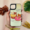 قاب گوشی iPhone 13 - iPhone 14 آیفون طرح ضد ضربه هولوگرافیک چند بعدی لاکچری طرح عروسکی تدی کد 14747