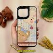 قاب گوشی iPhone 14 Pro Max آیفون طرح ضد ضربه هولوگرافیک چند بعدی لاکچری طرح عروسکی تدی کد 14764