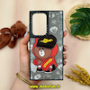 قاب گوشی Galaxy S23 Ultra سامسونگ طرح ضد ضربه هولوگرافیک چند بعدی لاکچری طرح عروسکی تدی کد 14808