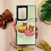 قاب گوشی Galaxy S23 Ultra سامسونگ طرح ضد ضربه هولوگرافیک چند بعدی لاکچری طرح عروسکی تدی کد 14811