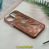 قاب گوشی iPhone 12 - iPhone 12 Pro آیفون اورجینال POUTAP CASE سه بعدی کرومی مسی کد 26665