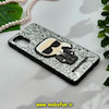 قاب گوشی Galaxy A51 سامسونگ فانتزی اکلیلی شاین سه بعدی برجسته طرح کارل Karl نقره ای کد 14638