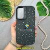 قاب گوشی Galaxy A15 سامسونگ طرح فانتزی عروسکی برجسته برفی استندشو مشکی کد 14664