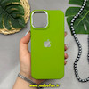 قاب گوشی iPhone 12 Pro Max آیفون سیلیکونی لنز کرومی لاکچری سبز چمنی کد 26736