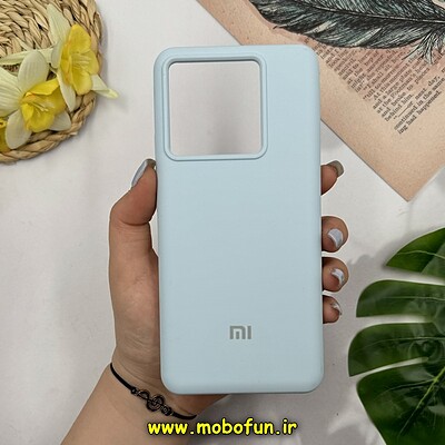 قاب گوشی Xiaomi 13T - Xiaomi 13T Pro شیائومی سیلیکونی اورجینال پاک کنی درجه یک زیربسته سورا SORA آبی کبریتی کد 26848