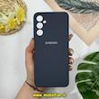 قاب گوشی Galaxy A05S سامسونگ سیلیکونی اورجینال پاک کنی درجه یک زیربسته محافظ لنز دار سورا SORA سرمه ای کد 26853