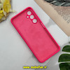 قاب گوشی Galaxy A05S سامسونگ سیلیکونی اورجینال پاک کنی درجه یک زیربسته محافظ لنز دار سورا SORA صورتی فانتزی کد 26858