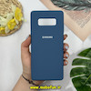 قاب گوشی Galaxy Note 8 سامسونگ سیلیکونی اورجینال درجه یک پاک کنی زیربسته آبی تیره کد 26866