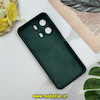 قاب گوشی Redmi 13C - Poco C65 شیائومی سیلیکونی اورجینال پاک کنی درجه یک سورا SORA زیربسته محافظ لنزدار سبز تیره کد 26909