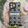قاب گوشی iPhone 13 Pro آیفون طرح لاکچری بند دار اورجینال دستی CHRISTIAN DIOR محافظ لنز دار کد 26966