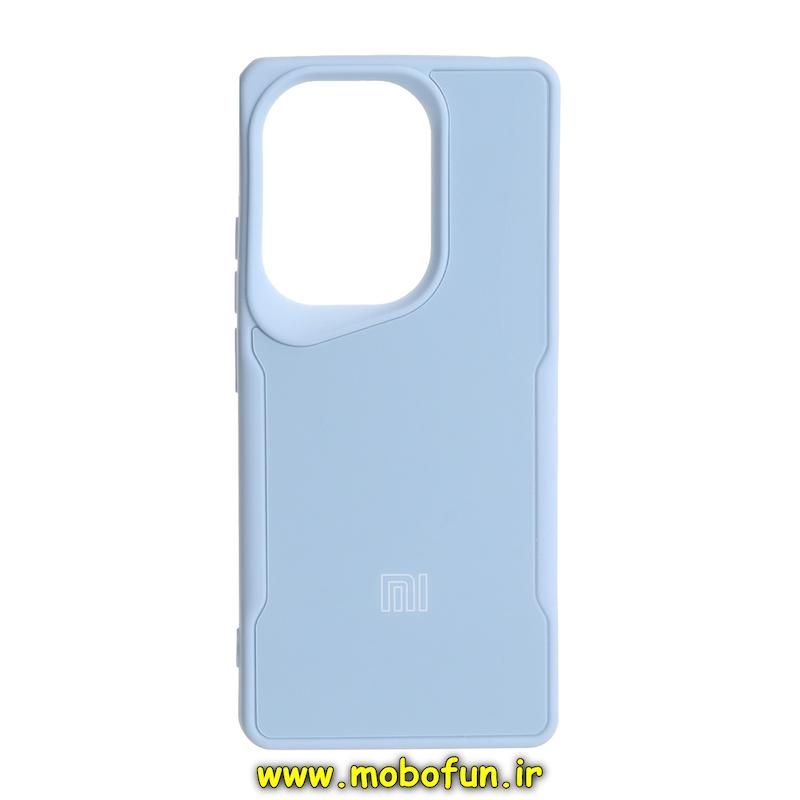 قاب گوشی Redmi Note 13 Pro 4G / Poco M6 Pro 4G / Redmi Note 14S شیائومی سیلیکونی نیوزون پشت براق لاکچری آبی کد 14882