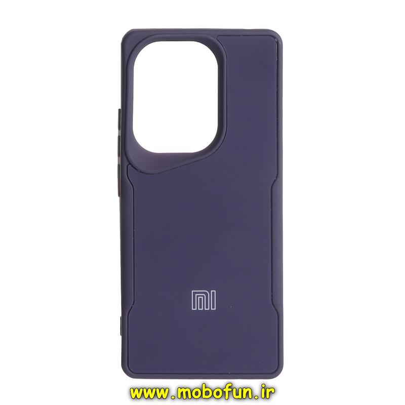 قاب گوشی Redmi Note 13 Pro 4G / Poco M6 Pro 4G / Redmi Note 14S شیائومی سیلیکونی نیوزون پشت براق لاکچری بنفش کد 14885