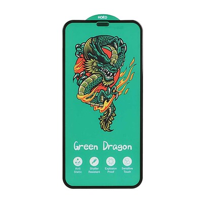 گلس گوشی شیشه ای HORO Green Dragon سری آنتی استاتیک اورجینال برای iPhone 11 - iPhone XR آیفون کد 27126