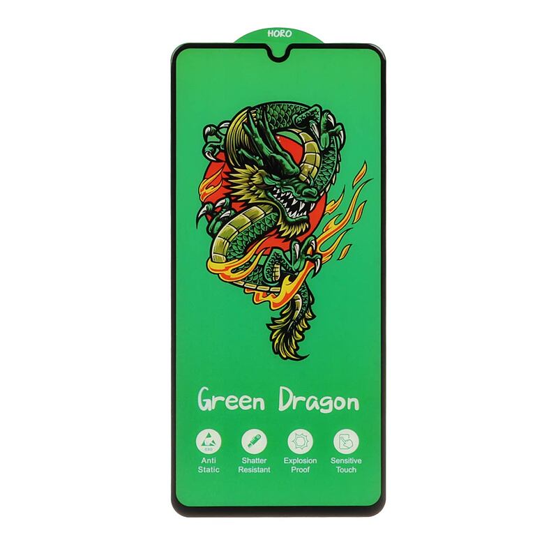 گلس گوشی شیشه ای HORO Green Dragon سری آنتی استاتیک اورجینال برای Galaxy A70 / Galaxy A70S / Galaxy A42 / Galaxy M42 سامسونگ کد 27180