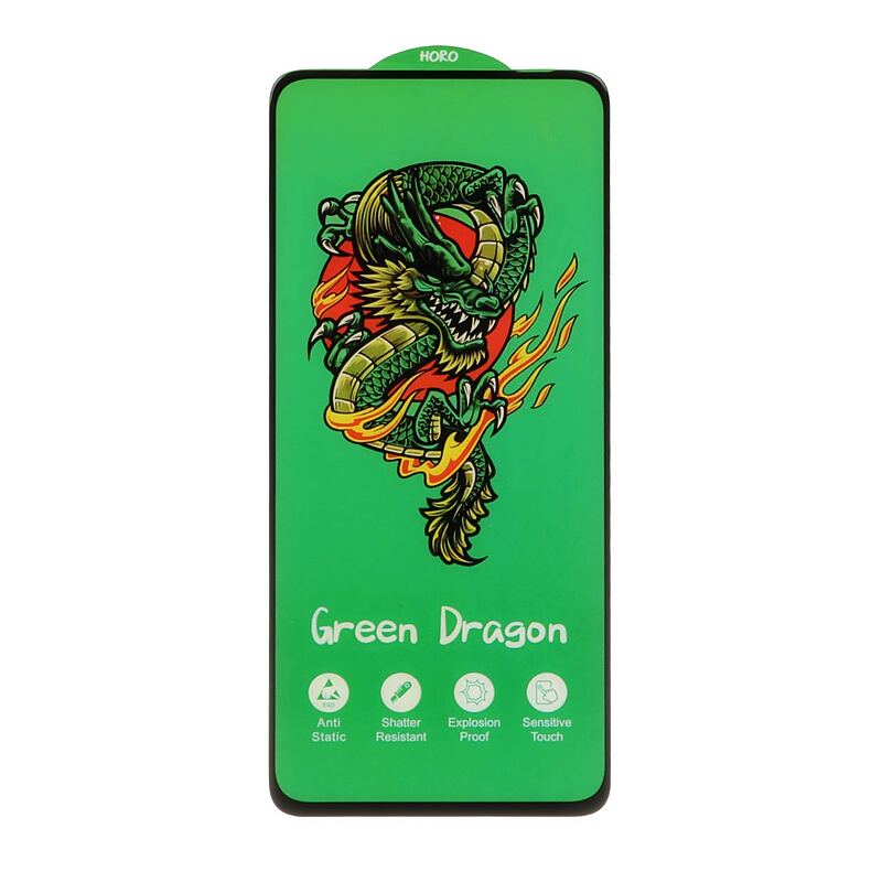 گلس گوشی شیشه ای HORO Green Dragon سری آنتی استاتیک اورجینال برای Redmi Note 12 4G / Redmi Note 12 5G / Poco X5 شیائومی کد 27184