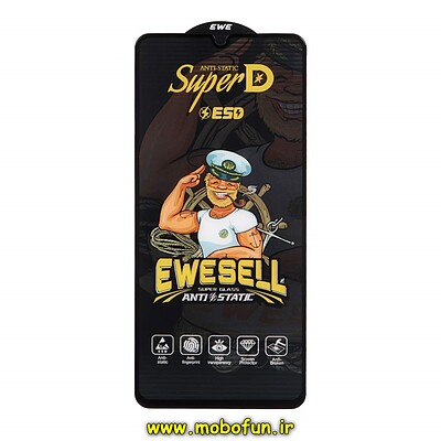 گلس گوشی شیشه ای EWESELL سری Anti Static آنتی استاتیک ESD SuperD اورجینال برای Galaxy A70 / Galaxy A70S / Galaxy A42 / Galaxy M42 سامسونگ کد 27326