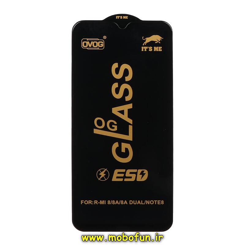 گلس گوشی شیشه ای ITS ME OG Glass سری OVOG ESD اورجینال برای Redmi Note 8 / Redmi Note 8 2021 / Redmi 8 / Redmi 8A کد 27560