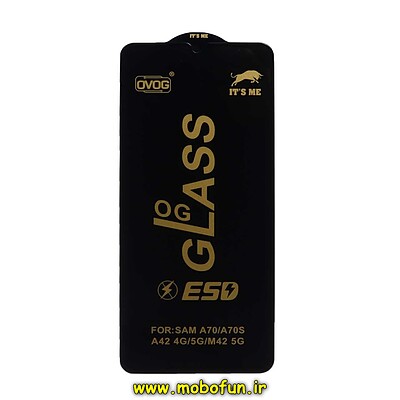 گلس گوشی شیشه ای ITS ME OG Glass سری OVOG ESD اورجینال برای Galaxy A70 / Galaxy A70S / Galaxy A42 / Galaxy M42 سامسونگ کد 27575