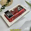قاب گوشی iPhone 15 Pro Max آیفون اورجینال PROTECTIVE CASE سری CAR DESIGN محافظ لنز دار شیشه ای قرمز کد 27599